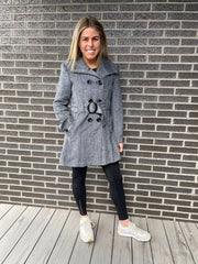 Overload - Double Breasted Belted Womens Coat