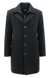 Proflie - Slim Fit Mens Cashmere Wool Coat