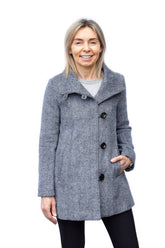 Womens Mandarin 53 herringbone jacket