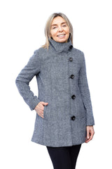 Womens Mandarin 53 herringbone jacket