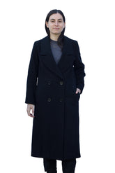Liv - Double Breasted Womens Cashmere Wool Coat