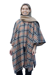 Emma - Reversible Womens Wool Cape