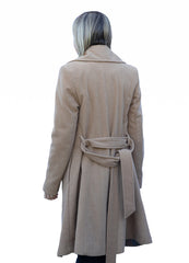 Kate - Double Breasted Womens Cashmere Wool Coat