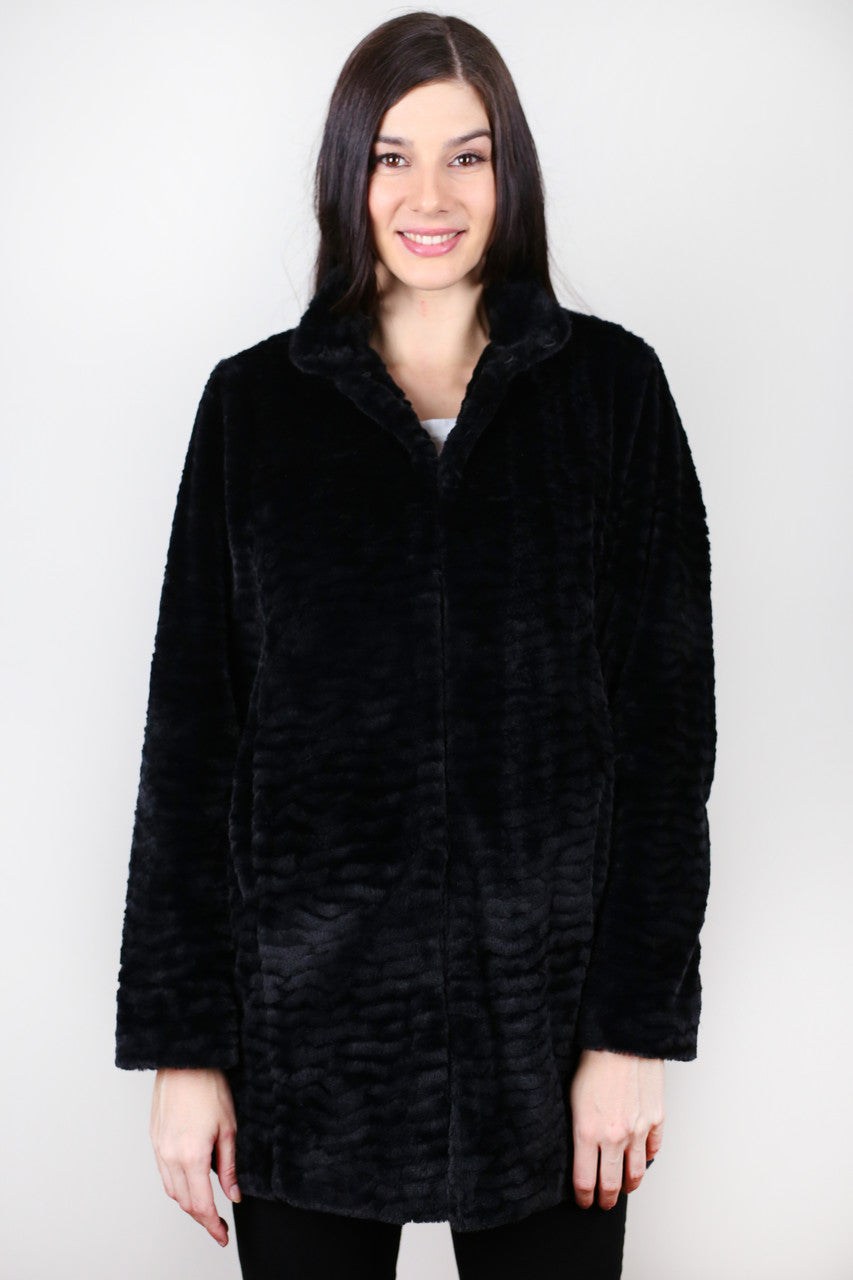 Mara - Faux Fur Womens Jacket