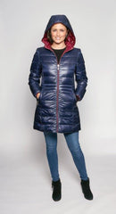 Remi - Mid Length Womens Down Puffer Jacket