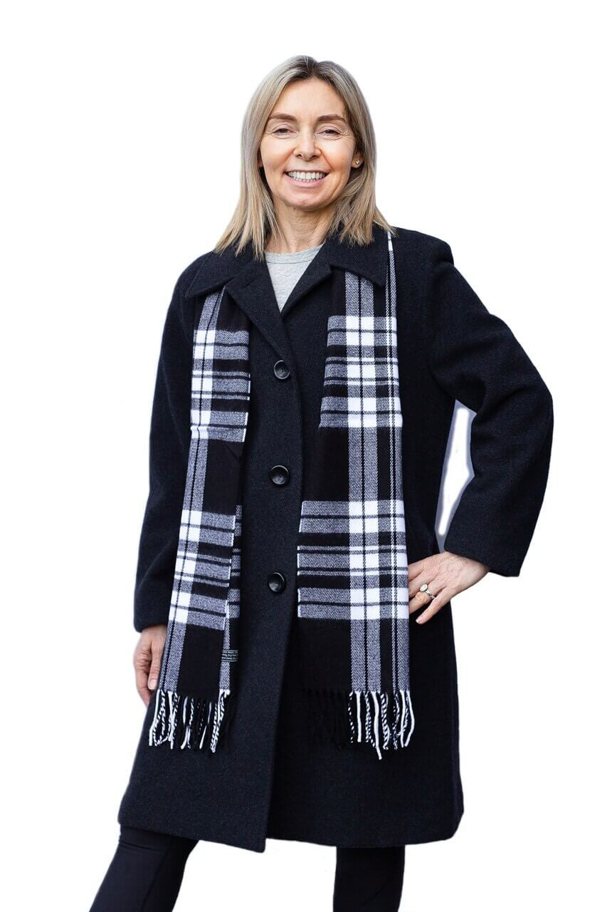 Womens Milano black wool jacket