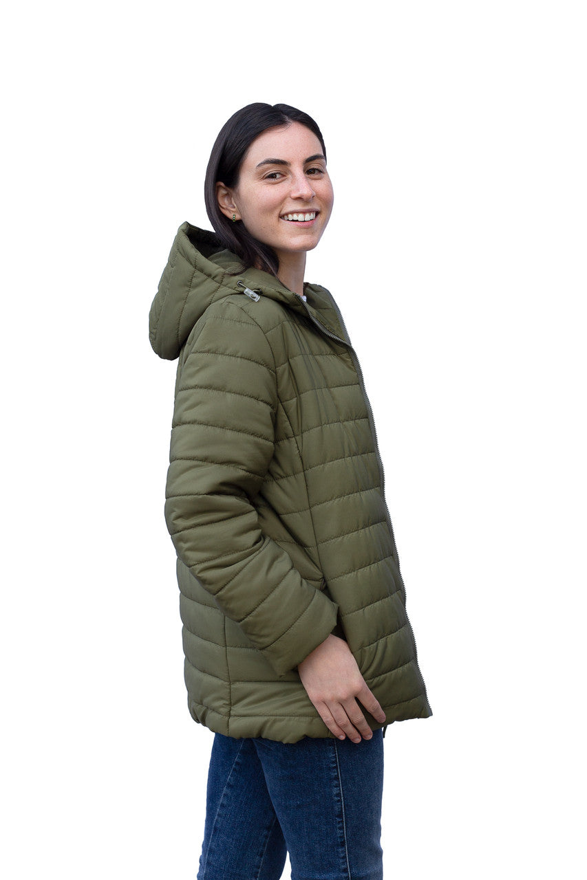 Down - Short Down Feather Womens Puffer Jacket