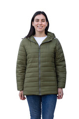 Down - Short Down Feather Womens Puffer Jacket