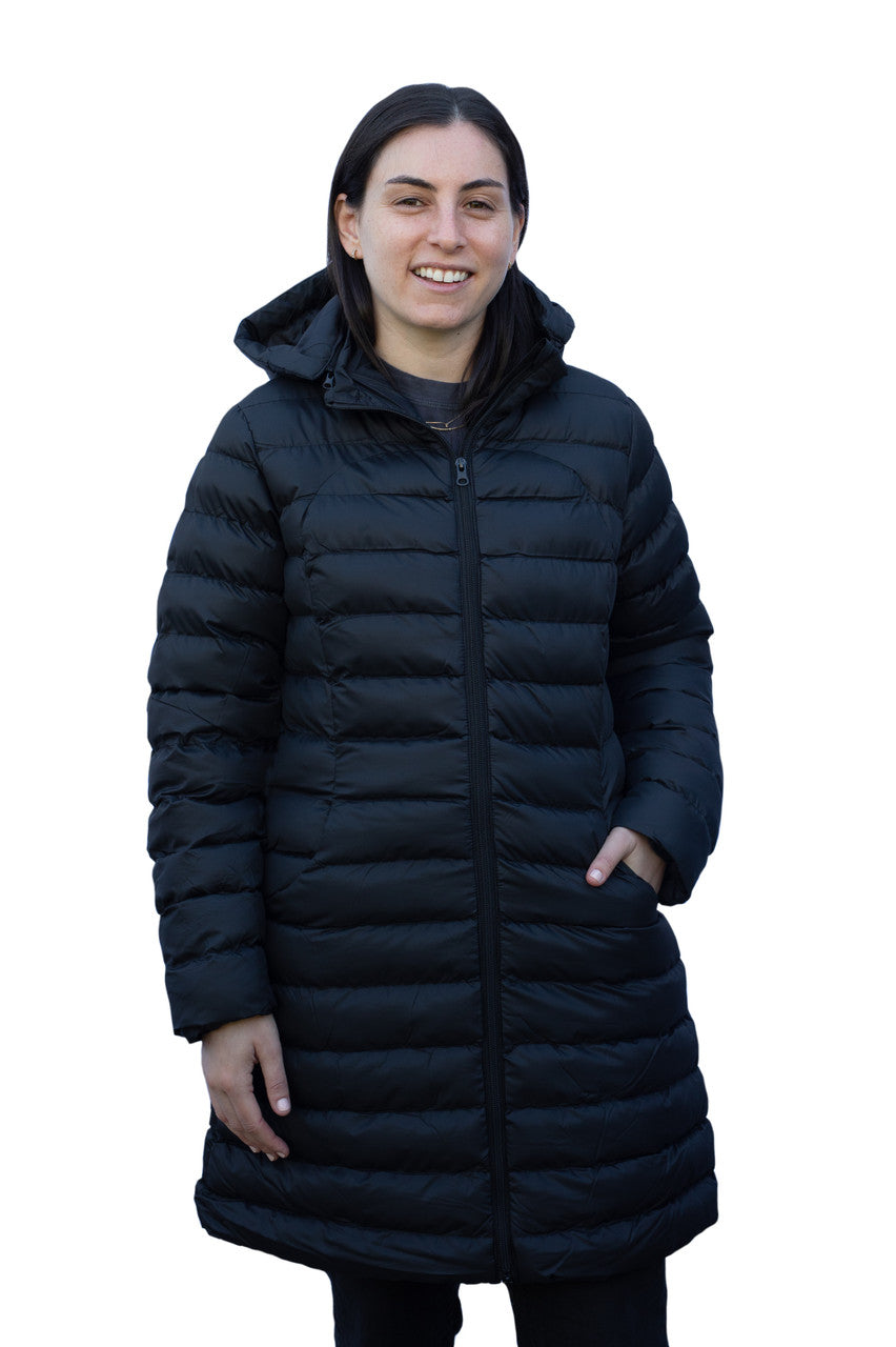 Evie - Mid Length Womens Puffer Jacket